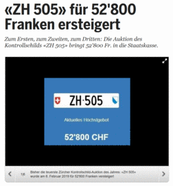 Versteigerungsplattform - ZH 505 Versteigerungsplattform - ZH 505