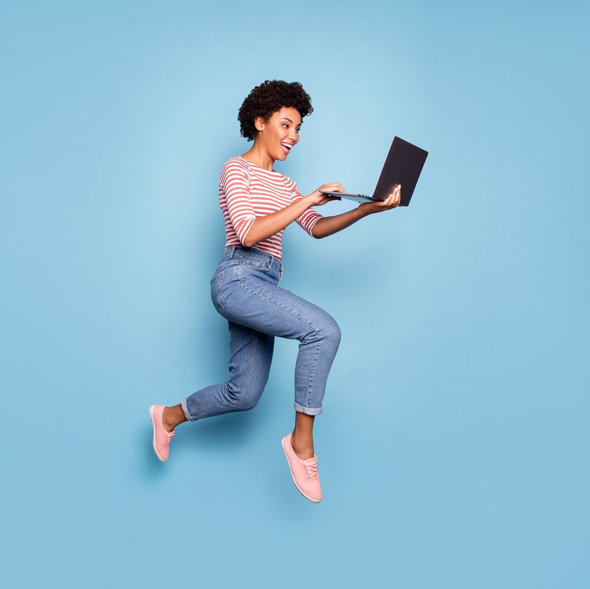 Glückliche Frau Glückliche Frau