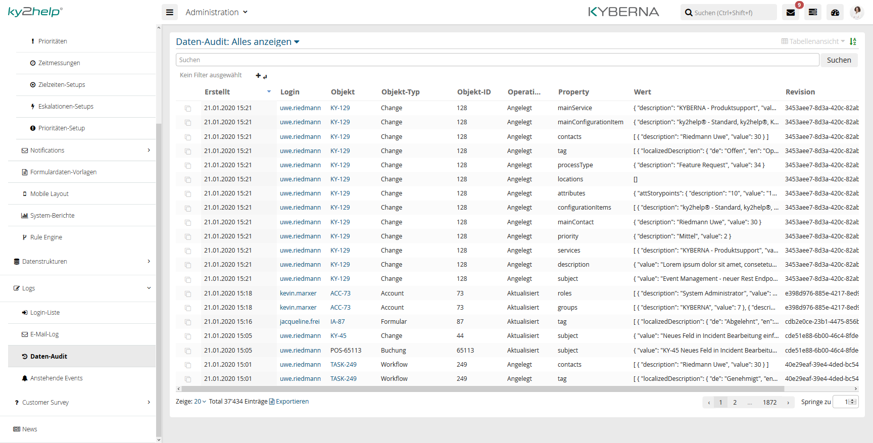 Nachvollziehbarkeit & Transparenz Nachvollziehbarkeit & Transparenz