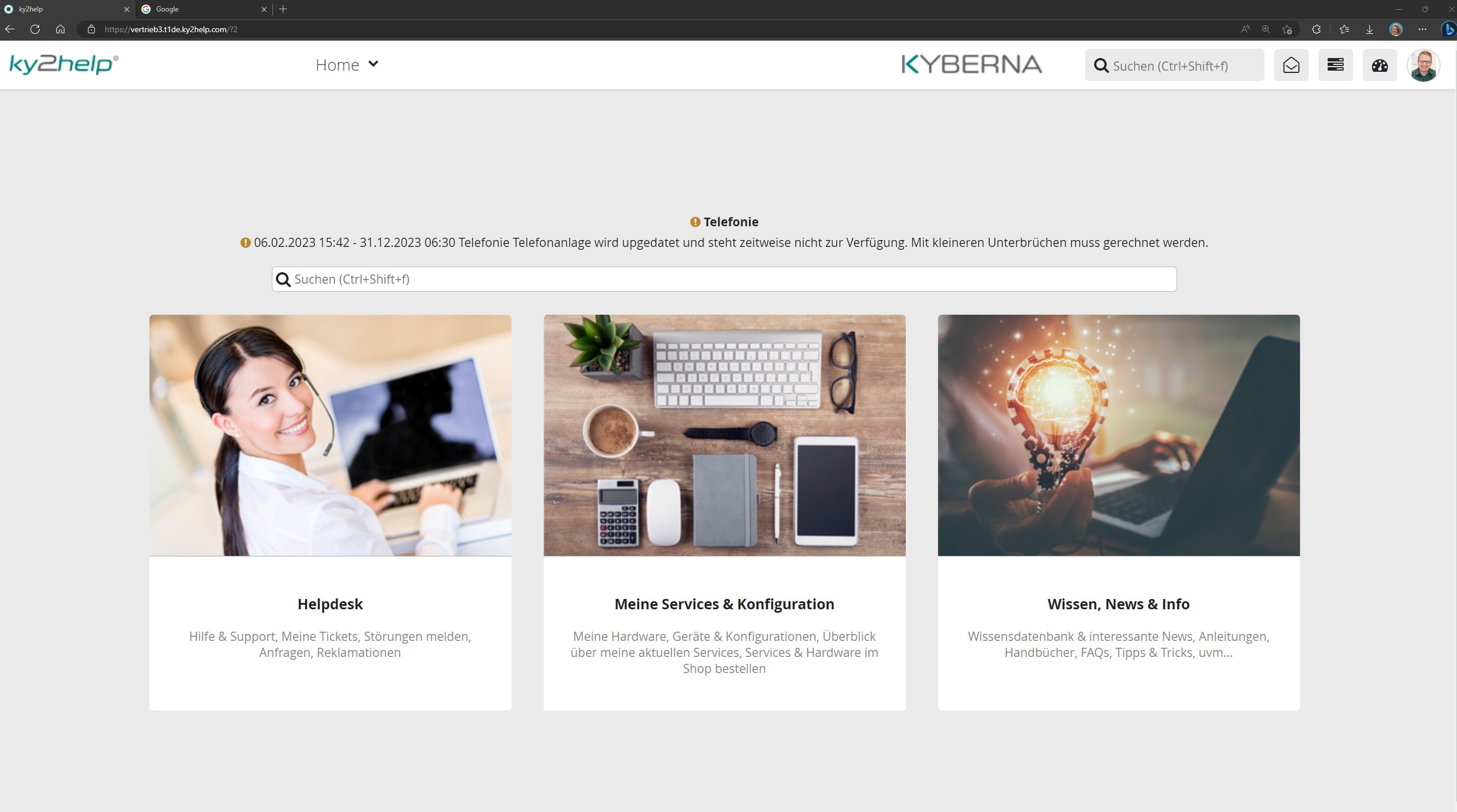 Self Service Portal ITSM ky2help - Individualisierbare Self Service Portale